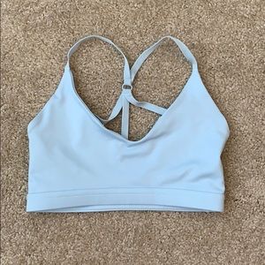 Nike sports bra strappy open back